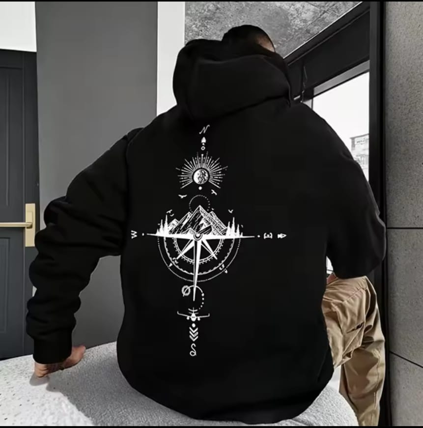 Men's Splatter Paint Hoodie - Edgy Streetwear Essential Key Selling Points: